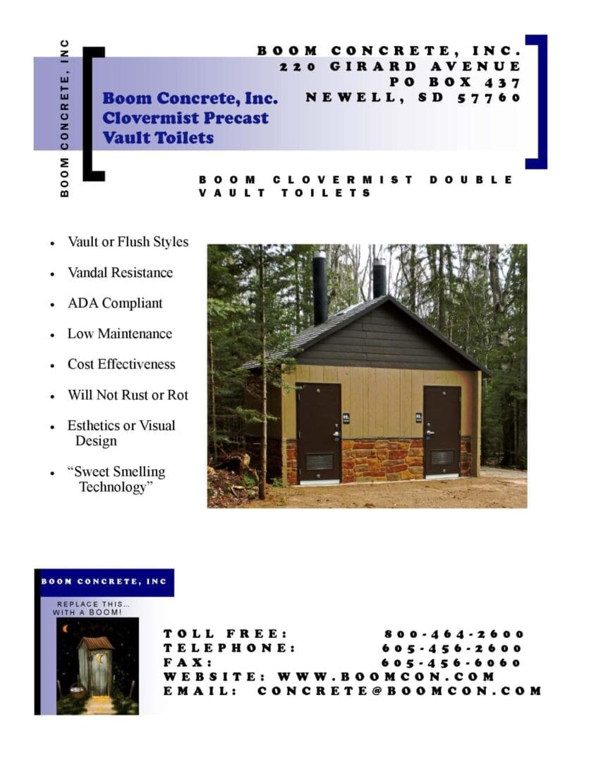 2019 Boom Clovermist Double Vault Toilet WP_Page_1